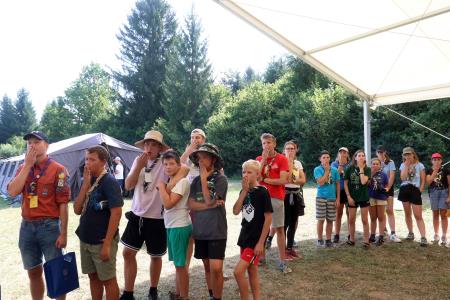 OBISK SKAVTOV 17 FOTO LJUBO VUKELIČ